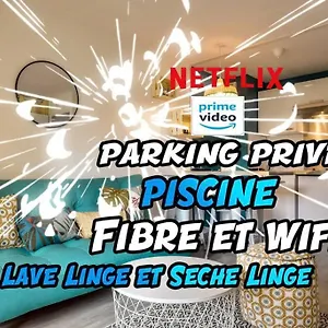 T2 Avec Netflix ,parking Securise ,terrasse Aucamville